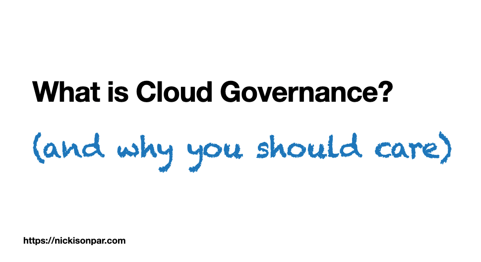 What is Cloud&nbsp;Governance?